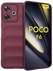 Husa pentru Xiaomi Poco F6 - Techsuit Magic Shield - Bordeaux 