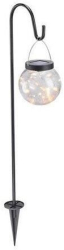 Lampa solara pentru gradina 20 LED-uri 75 cm Rigel 