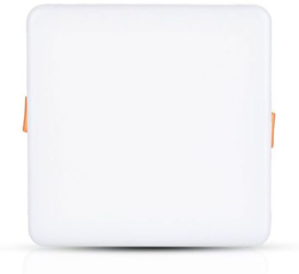 Panou led patrat ajustabil 18w 6400k alb rece 