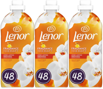 Set 3 x Lenor Balsam Rufe 1.2L Fragrance Therapy Orchid&Vanilla Long Lasting Freshness ingrijire delicata a tesaturilor protectie 
