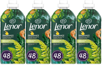 Set 4 x Lenor Balsam Rufe 1.2L Fragrance Therapy Cedar Wood&Pine Tree Long Lasting Freshness ingrijire delicata a tesaturilor protectie 