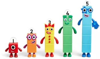 Set figurine Numberblocks - De la Unu la Cinci 