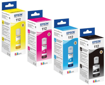 Set Cartuse cerneala Epson EcoTank Multipack 112 Multicolor 