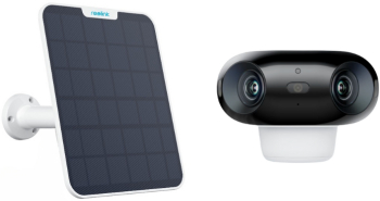 Camera de Supraveghere Wireless Reolink Argus B740X cu Panou Solar Baterie Reincarcabila 8MP Lentile Duale Vedere Nocturna Color Detect 