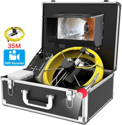 Camera Inspectie canalizare 35m iUni ICT14 Monitor 10 inch Inregistrare video 