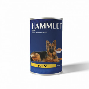 Conserva Hammlet Dog 1240 gr Pui x 3 buc 