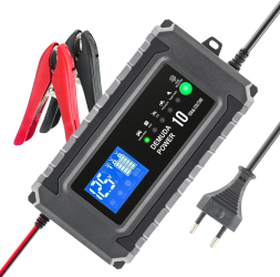 Redresor Inteligent Demuda Power DC10 - Incarcare Rapida pentru Baterii Auto si Moto 12/24V 10.5A 