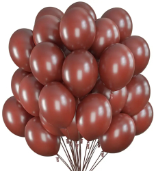 Set 10 baloane latex Maro 30cm Ropet 