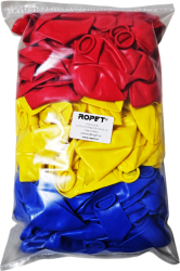 Set 30 baloane latex Tricolor Ziua Romaniei 30cm 