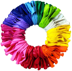 Set 200 baloane petrecere Ropet Latex Multicolor 
