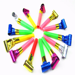 Set 30 fluiere colorate pentru aniversare Ropet 