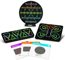 Set creativ STEM Explorers&trade - Arta cu elastice 