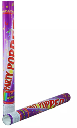 Set 3 tunuri confetti colorate 30cm 
