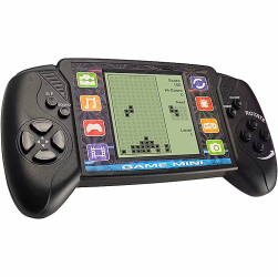 Consola de jocuri Retro Tetris cu Ecran Mare Brick Game Portabil de Buzunar Consola joc clasic Tetris Negru SprintMag® 