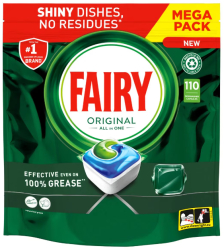 Detergent capsule pentru masina de spalat vase Fairy Original All in One 110 spalari 