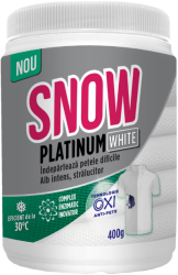 Pudra pentru indepartarea petelor Snow Platinum White 400 g 