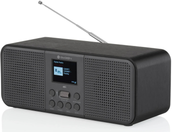 Radio DAB+/FM GoGEN DAB 800 BTC 2 x 2 W Bluetooth LCD color ceas cu alarma negru 