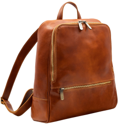 Rucsac dama din piele naturala vachetta maro DR135C 