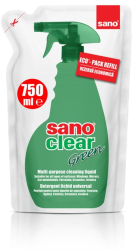 Sano Clear Green glass cleaner refill 750ml 