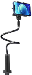 Suport de telefon brat flexibil de 90cm fixare cu clips negru UGREEN 