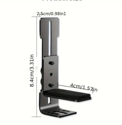 Suport reglabil din aliaj de aluminiu pentru GPU suport pentru placa grafica kit de montare antiderapant pentru placa video 