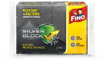 Bureti pentru protectia unghiilor Fino Silver Block 2 buc
