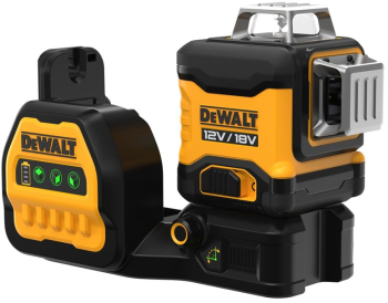DeWALT - Nivela laser 3 linii cu fascicul verde 18V compatibila acumulator si incarcator DCE089NG18-XJ 