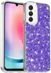 Husa pentru Samsung Galaxy A16 4G / A16 5G - Techsuit Sparkly Glitter - Purple 