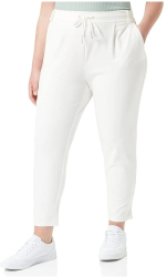 Pantaloni lungi pentru femei ONLY Onlpoptrash Easy Color Noos alb 3XL 30L - OUTLET 
