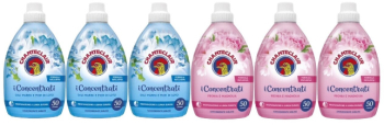 Set Curatenie Chante Clair 6 x Componente 3 x Balsam Rufe 1l Sare de Mare 50 Spalari 3 x Balsam Rufe 1l Bujor Magnolie 50 Spalari 