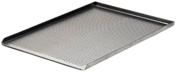 Tava Patiserie Perforata Soing Dreptunghiulara Aluminiu 1 5 mm 60 x 40 cm 3 laturi 90° 
