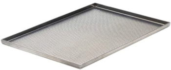 Tava Patiserie Perforata Soing Dreptunghiulara Aluminiu 1 5 mm 60 x 40 x 2 cm 4 laturi 90° 