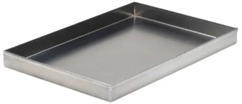 Tava Patiserie Soing Dreptunghiulara Aluminiu 1 5 mm 80 x 60 x 5 cm 4 laturi 90° 