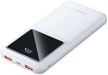 Acumulator extern Wireless USB-C 2x USB Micro-USB PD22.5W 10000mAh - Vention FHKW0 - White 