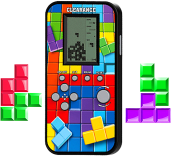 Consola de jocuri Retro Tetris 9999 in 1 Brick Game Portabil de Buzunar Consola Joc Clasic Tetris Multicolor SprintMag® 