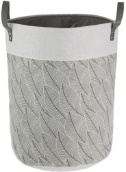 Cos de rufe cu manere dimensiune 35x45 cm Gri 