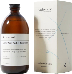 Detergent de rufe natural universal Attirecare Active Wear Wash Peppermint 500 ml 