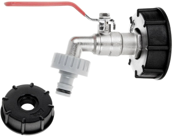 Set adaptor IBC S60 x 6 robinet 3 / 4 filet exterior 1 cuplaj furtun Geko G70184 