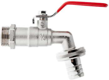 Set robinet IBC 3 / 4 cu filet exterior 3 / 4 si evacuare furtun 3 / 4 Geko G70188 