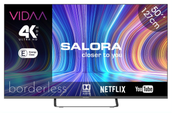 Televizor Smart LED 4K Ultra HD 50 inch SALORA - 50UV210 negru 