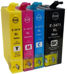 Pachet cu cartuse cu cerneala Epson Oranges Premium 33 Claria multicolor 