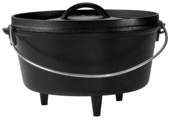 Ceaun din fonta cu capac - cuptor olandez Lodge 25 4 cm 4 7 litri L-10DCO3 