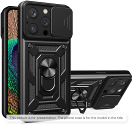 Husa pentru Huawei nova 13 Pro - Techsuit CamShield Series - Black 