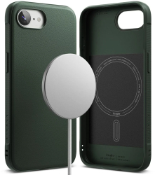 Husa pentru iPhone 16e - Ringke Onyx MagSafe - Dark Green 