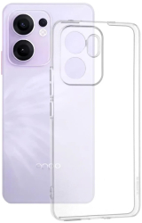 Husa pentru Oppo Reno13 F 4G / Reno13 F 5G / Reno13 FS 5G - Techsuit Clear Silicone - Transparent 