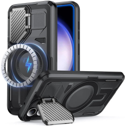 Husa pentru Samsung Galaxy S23 FE - Techsuit CamVault MagSafe - Black 