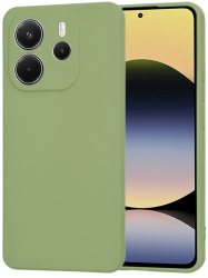 Husa pentru Xiaomi Redmi Note 14 4G 163.25 x 76.55A xA 8.16mm - Techsuit SoftFlex - Matcha 