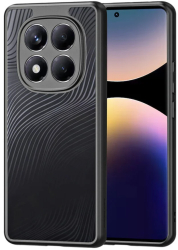 Husa pentru Xiaomi Redmi Note 14 Pro 4G / Poco F7 - Dux Ducis Aimo Series - Black 