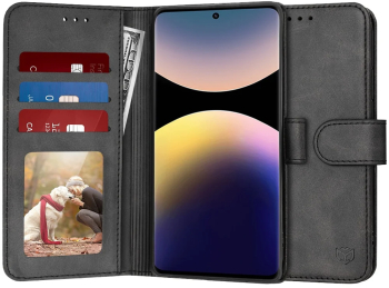 Husa pentru Xiaomi Redmi Note 14 Pro 4G / Poco F7 - Techsuit Diary Book - Black 
