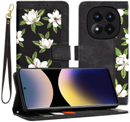 Husa pentru Xiaomi Redmi Note 14 Pro 4G / Poco F7 - Techsuit FlipCraft - Flowers of the Dawn 